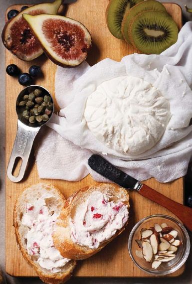 Domácí přírodní sýr z fermentoru Kuvings Přírodní sýr vyrobený ve fermentoru Kuvings