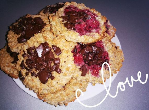 Banánové sušenky z ovesných vloček Ovesné banánové sušenky