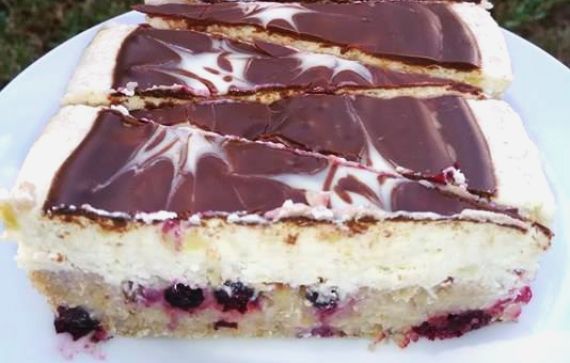 Banánový dort - cheesecake Recept na banánový cheesecake