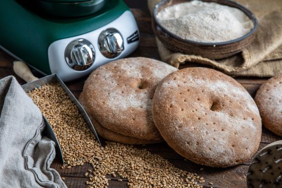 Recept na domácí chléb Domácí chléb z kuchyňského robotu Ankarsrum