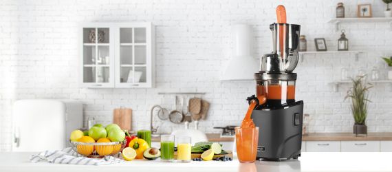Odšťavňovač Kuvings pro odšťavnění celých kusů ovoce i zeleniny Odšťavňovač Kuvings pro zdravé domácí šťávy