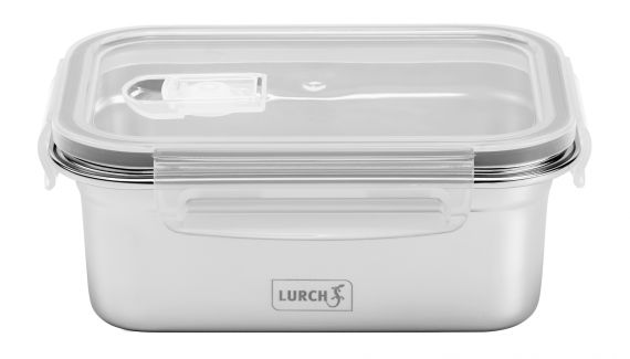 Nerez jídelní box s plastovým víkem Nerez jídelní box s plastovým víkem