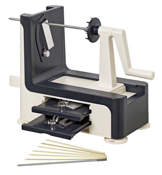 Spiralizér pro snadnou přípravu zeleninových příloh a salátů