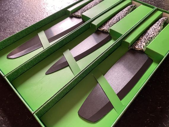 Lehké, ostré, odolné: Proč si vybrat keramické nože INCA Keramické nože s bílou čepelí