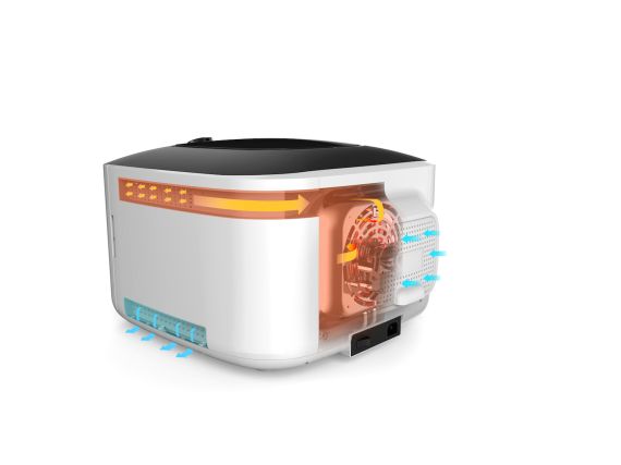 Solární mód u sušičky Yden